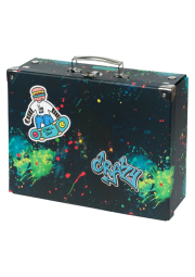 BAAGL Skládací školní kufřík Chill s kováním