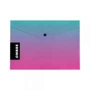 Psaníčko s drukem A4 OMBRE růžová