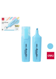 Zvýrazňovač DELI ES621S pastel modrý