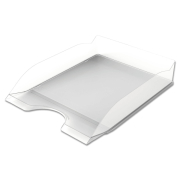 Kancelářský odkladač Durable Basic, transparentní - transparentní