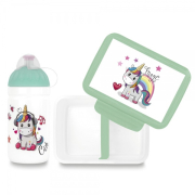 Set Zdravá lahev 0,5 l a Zdravá sváča - Magic unicorn
