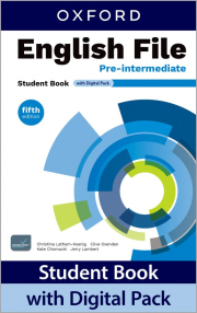 English File Fifth Edition Pre-Intermediate Student´s Book with Digital pack