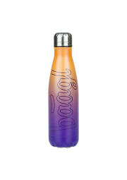 BAAGL Termoláhev s kovovým víčkem Gradient žluto-fialová, 500 ml