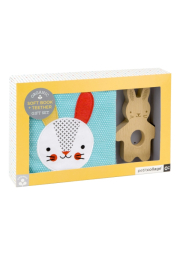 Petit Collage Látková kniha s králíčkem