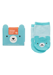 Petit Collage bio bavlněné ponožky Medvídek