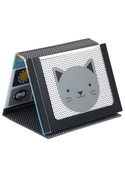 Petit Collage Čas na bříšku -  zrcátko s obrázky Peekaboo