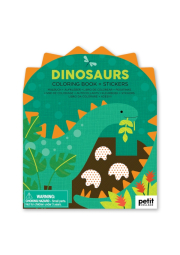 Petit Collage Omalovánka se samolepkami dinosauři