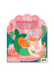 Petit Collage Omalovánka se samolepkami mořské víly