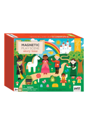 Petit Collage Magnetická tabulka čas na příběh