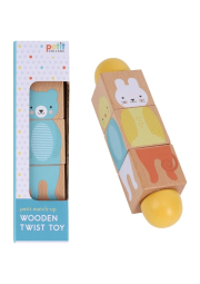 Petit Collage Dřevěná Twist hračka Shoda
