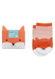 Petit Collage bio bavlněné ponožky Liška