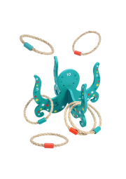 Petit Collage Hra házení kruhů Chobotnice