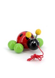 Vilac Dřevěná tahací beruška