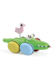 Vilac Tahací krokodýl s plameňákem