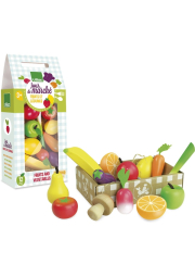 Vilac Dřevěný set Ovoce a zelenina