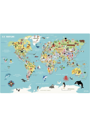 Vilac Magnetická mapa světa Ingela