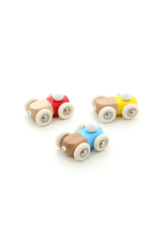 Vilac Dřevěné mini autíčko červené
