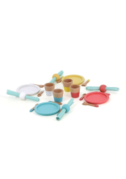 Vilac Dřevěný jídelní set 28 dílů