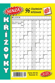 Senza číselné křížovky 3/2025