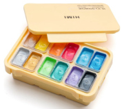 HIMI kvašové barvy - Twin Cup Gouache Set - 12 Colours