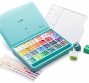 HIMI kvašové barvy - Twin Cup Gouache Set - 48 Colours