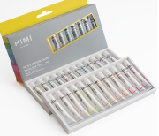 HIMI akvarelové barvy - 24 Colours - 12 ml tuba