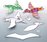 Létající dinosauři k dokončení (8ks) AW579 