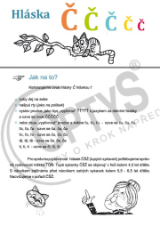 Logoped. cvičebnice hláska C, dvojlist A4