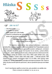 Logoped. cvičebnice hláska Š, dvojlist A4