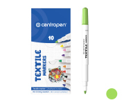 Popisovač CENTROPEN 2739 světle zelený textil