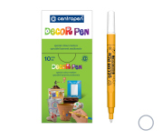Popisovač CENTROPEN 2738 DECORPEN, bílý