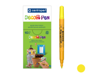 Popisovač CENTROPEN 2738 DECORPEN, žlutý