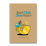 Kroužkový blok SHKOLYARYK Happy - A5, čtverečkovaný, 96 listů, mix motivů