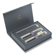 Parker Vector XL Black DUO box - sada plnicí pero a roller