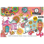 Studio Light Blok s papírovými výseky Studio Light 25, A5, 20 l. - Barevná pláž