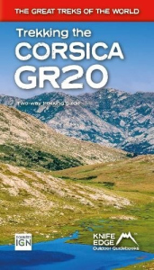 Trekking the Corsica GR20, Two-way trekking guide - Real IGN Maps 1:25,000
