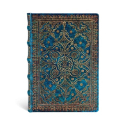 Azure (Equinoxe) Midi Lined Hardcover Journal (Elastic Band Closure)