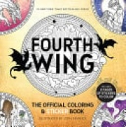 Fourth Wing: The Official Coloring a Sticker Book, Includes 2 Pages of Stickers to Color