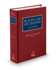 Blacks Law Dictionary