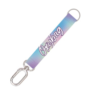 Krátká klíčenka s karabinkou Holographic