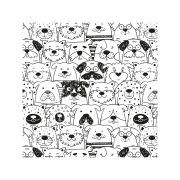 Ubrus do výtvarné výchovy 65x50cm Pets