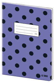 Sešit 524 papírové desky - Cute bow