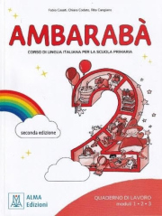 Ambaraba 2 - quaderno di lavoro + online audio + video - seconda edizione
