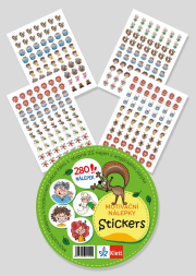 Nutty´s English 1 – motivační samolepky