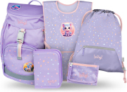 BAAGL SET 5 Airy Mazlíčci: batoh, penál, sáček, zástěra, peněženka
