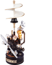 RoboTime 3D mechanická skládačka Da Vinciho vrtulník