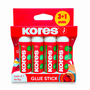Lepicí tyčinka Kores - 8 g, blistr 3+1