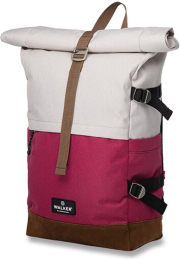 Batoh WALKER Roll-up Two Popcorn/Fresh Pink