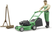 Bruder BWORLD Zahradník se sekačkou a příslušenstvím