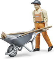 Bruder BWORLD Set komunal s figurkou